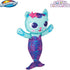 Swimways Gabby’s Dollhouse Mercat Swim Huggable, Gabby’s Dollhouse Toys, Bath Toys & Beach Toys, Floating Water Stuffed Animal for Kids Aged 1 & U...