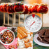 Candy Thermometer with Pot Clip - Frying Oil Thermometers Deep Fryer Thermometer for Cooking Temp 8.8” Long Probe Upgrade, Stainless Steel Analog ...