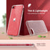 ULAK Compatible with iPhone SE 2020/2022 Case, iPhone 8/7 case Clear Glitter Soft TPU Cover Shockproof Transparent Protective Phone Case 4.7 Inch...