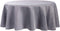 TOWN & COUNTRY LIVING Harper Stain and Water Resistant Tablecloth Single Pack, Grey Flannel, 70" Round...