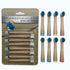 Biodegradable Replacement Toothbrush Heads Compatible Compatible with Oral-b Braun - 8 Eco Friendly Soft Electric Brush Heads for Sensitive Teeth...