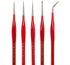 AIT Art Select Micro Detail Brush Set, 5 Miniature Paint Brushes for Fine Detail, Handmade in USA for Trusted Performance, Triangular Handle Desig...
