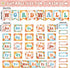 gisgfim Word Wall Classroom Bulletin Board Set Classroom Alphabet Letters for Wall Alphabet Classroom Decoration Supplies for Home Preschool Prima...
