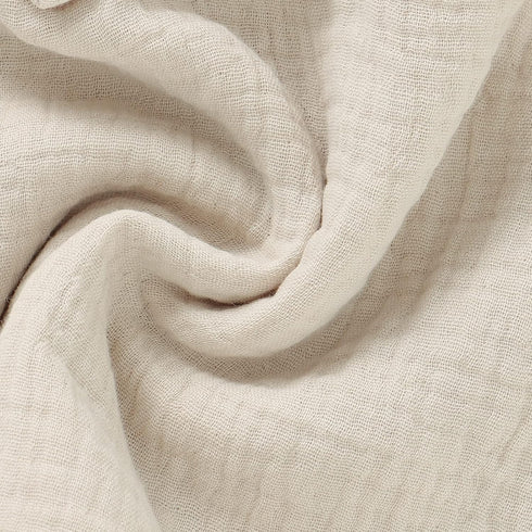 Baby Lovey Muslin Security Blankets Cotton Khaki Bunny Babies Lovie Soft & Breathable Infants Gift for Boy Girls,15 * 15 Inch...