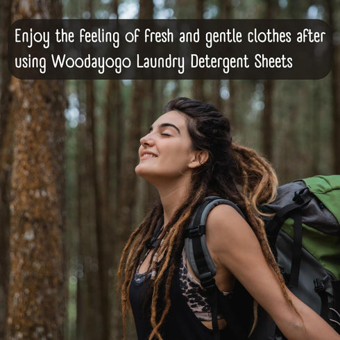 Laundry Detergent Sheets - Eco Friendly Hypoallergenic Laundry Detergent Sheets for Sensitive Skin, Natural Plant-Based Smell (80 Sheets - up to 1...