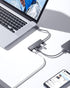 BYEASY USB Hub, 4 Port USB 3.0 Hub, Ultra Slim Portable Data Hub Applicable for iMac Pro, MacBook Air, Mac Mini/Pro, Surface Pro, Notebook PC, Lap...