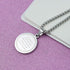 Saint Brendan Necklace - 1" Stainless Steel Catholic St. Brendan Medal Pendant with 24" Chain...