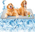SOMOYA Dogs Self Cooling Mat Pet Cool Pads Blanket Hot Weather Sleeping Kennel Mat,Washable Ice Silk Sleep Mat Pad Non-Toxic Breathable for Large ...