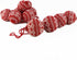 WEWILL 2.75" 10 PCS Red Knitted Sweater Christmas Ball Christmas Tree Ornaments Festival Xmas Party Gifts Decorations Snowflake Pattern...