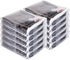 10-Pack Clear Vinyl Zippered Storage Bags 9 x 11 x 2 Inch with Display Pocket...