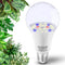 Grow Light Bulbs for Indoor Plants Full Spectrum E26 A19 10W,Grow LED Light Bulb with Balanced Spectrum 5000K-Blue-Red for Seeds Greens Laboratory...