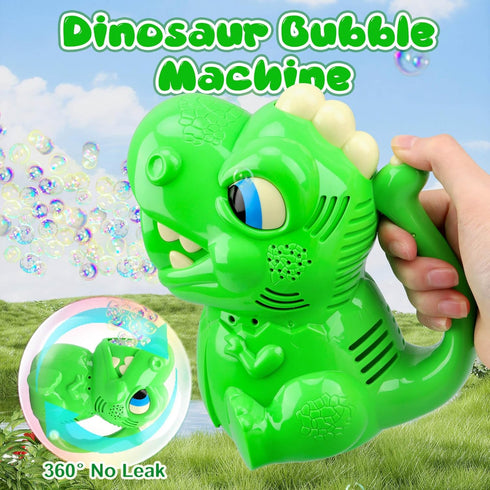 Bubble Machine for Kids 3 4 5 6 Years Old Boys: Bubbles Toys Dinosaur Bubble Machine Bubble Guns for Kids Ages 4-8 Outdoor Toys Gift for 3 4 5 6 7...