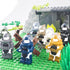 Toy Soldiers Figures Dark Blue Bomb Disposal Suit Armor E.O.D Suit Toys Military Equipment Custom Minifigure Compatible with Mini figure of Major ...