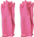 (2 Pairs Reusable Waterproof Household Dishwashing Non-Slip Cleaning Latex Rubber Kitchen Gloves (Pink, XX-Large)...
