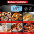 Digital Meat Thermometer, Fast Instant Read Food Thermometer for Grill and Cooking, Best Waterproof Ultra Fast Thermometer with Backlight & Calibr...