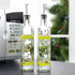 CEDAR HOME Olive Oil Bottle Set Glass Dispenser Vinegar Cruet 17oz. with Stainless Steel Leak Proof Pourer Spout for Cooking or Salad Dressing, Gr...