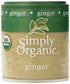 Simply Organic Ground Ginger Root, Certified Organic | 0.42 oz | Pack of 6 | Zingiber officinale Roscoe...