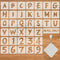 36Pcs Letter Stencils for Painting, Reusable Numbers & Alphabet Stencils,Spray Painting Stencils,Letter Stencils for Wood,Wall,Fabric,Rock,Chalkbo...