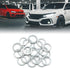 X AUTOHAUX 20pcs Engine Oil Crush Washers Drain Plug Gaskets 18mm ID. 23.9mm OD. for Car...