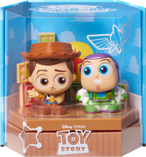Just Play New Grand Entrance 3-inch Collectible Figures Buzz Lightyear and Woody, Officially Licensed Kids Toys for Ages 5 Up, Amazon Exclusive...