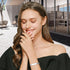 TONY & SANDY Inspirational Bracelets for Women Teen Girls Personalized Gifts for Daughter Granddaughter Mom Sister Friends Stainless Steel Engrave...