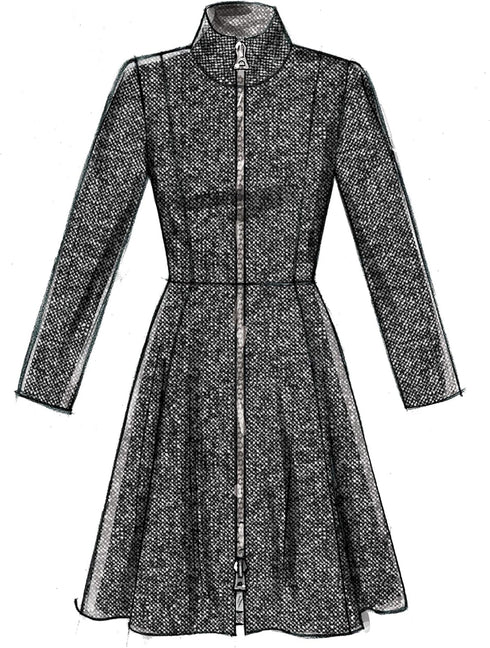 McCall Pattern McCall's Women's Winter Coat, Sizes 8-16 Sewing Pattern, 8-10-12-14-16...