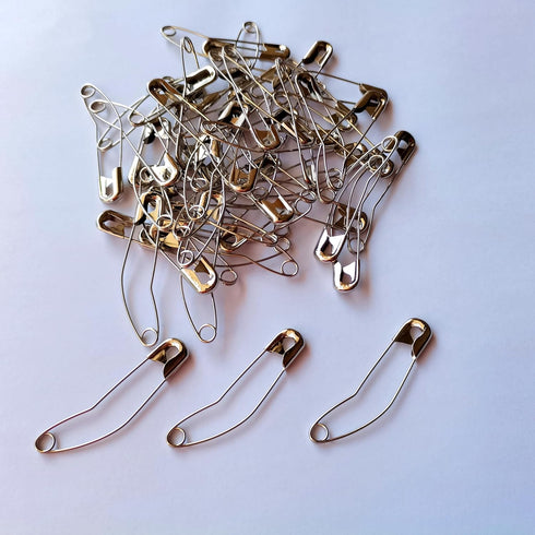 Curved Safety Pins for Quilting,Basting Pins for Quilting Curved,Size 3,50-Count...