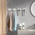 Shower Hooks Razor Holder for Shower - Ideal for Loofah, Towel, Coat - 4 Pack Stainless Steel Shower Razor Holder for Wall, Perfect as Bathroom Ho...