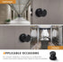 KNOBWELL 1 Pack Passage Door Knob for Hallway or Closet, Matte Black Interior Door Knobs, Non-Locking Door Handle Set Closet Door Knob, Hall & Clo...