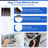 Fin Straightening Tool, Air Conditioner Cleaning Kit Including 1 Air Conditioner Fin Comb Straightener and 1 Condenser Coil Whisk Brush...