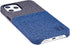 Dockem Wallet Case for iPhone 12 Pro Max: Built-in Metal Plate for Magnetic Mounting & 2 Credit Card Holders: 6.7" Luxe M2, Canvas Style Synthetic...