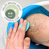S&T INC. Exfoliating and Massaging Cradle Cap Bath Brushes for Baby, Silicone - 2 Inch x 2.5 Inch, Grey and Teal, 2 Pack...