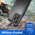 SPORTLINK for iPhone 13 Pro Max Waterproof Case - Shockproof Dustproof Phone Case with Screen Protector for iPhone 13 Pro Max, Full Body Protectiv...