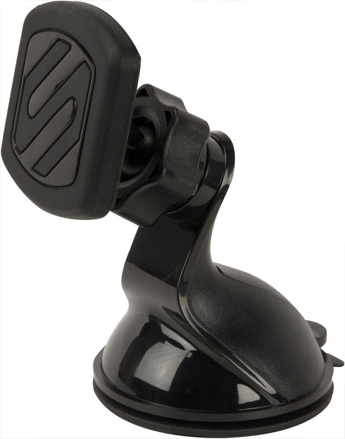 Scosche MAGWSM-SP MagicMount Magnetic Car Phone Holder Windshield or Dashboard Mount - 360 Degree Adjustable Head, Universal with All Devices - Su...
