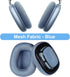 Ear Cushions for Airpods Max Headphones Replacement Ear Cushion Covers Made of Mesh Fabric and Memory Foam (Blue)......
