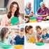 4 Pack Pop it Fidget Toys, Silicone Push Pop Fidget Toy for Kids & Adults, Stress Relief Bubble Toys for Learning Education Office Classroom ect...