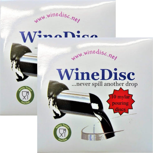 The Original Wine Disc - Drop Stopping Pour Spout (20)...