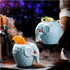 Ceramic Mug elephant Shape Tiki Mugs Set of 2,Tiki Cups,Cute Exotic Cocktail Glasses for Bar Mai Tai, Punch, Pina Colada, and Tropical Drinks...