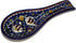 Armenian hand painted cooking Spoon Rest/Ladle Holder - Large with deep Round Cup part - Asfour Outlet Trademark...