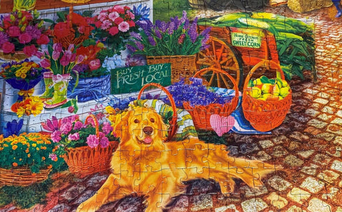 MasterPieces 750 Piece Jigsaw Puzzle for Adults and Family - Sale On The Square - 18"x24"...