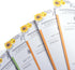 OUTSHINE 6 x9 Sunflower Hardcover Recipe Binder, Blank Recipe Binder to Write in Your Own Recipes, Recipe Binder, Recipe Book Blank, Recipe Notebo...