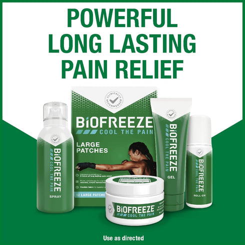 Biofreeze Menthol Pain Relieving Cream 3 OZ Jar (Pack Of 2) For Pain Relief Associated With Sore Muscles, Arthritis, Simple Backaches, And Joint P...