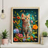 Generic Flower Cat Diamond Painting Kits, 5D Diamond Painting Kits for Adults,DIY Diamond Painting Diamond Art,Round Full Drill Diamond Art Kits D...