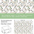 50Sheets 28×20 Inches White Magnolia Flowers Tissue Paper for Gift Wrapping Magnolia Blossom Printed Tissue Paper for Spring Holidays Bridal Showe...