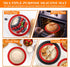 Round Silicone Baking Mats Set Of 2,Silicone Mat for 8 Inch Cake Pan Springform Pans Pizza Pan,Non-Stick Reusable Heat Resistant Baking Sheets Lin...