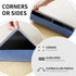 12PCS Non Slip Rug Grippers, Rug Pads Grippers, Rug Tape Anti Slip Carpet Pads Rug Corner Gripper for Hardwood Floors/Tile/Mats/Keep Area Rugs Fla...