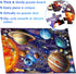 100 Piece Puzzles for Kids Ages 4-8-10, Solar System Puzzles 100 Pieces for Kids Science Educational Space Planet Puzzle Toys for Kids 4-6, 5-8, 6...