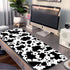 Cow Print Mouse Pad Large with Stitched Edges 31.5 x 11.8, Extended Desk Pad Desk Mat for Desktop Decor and Accessories Workplace Home XXL Mouse P...