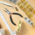 Jewelry Making Supplies Kit, 1430 PCS Jewelry Repair Tool with Accessories, Jewelry Pliers Jewelry Findings and Beading Wires for Jewelry Repair M...