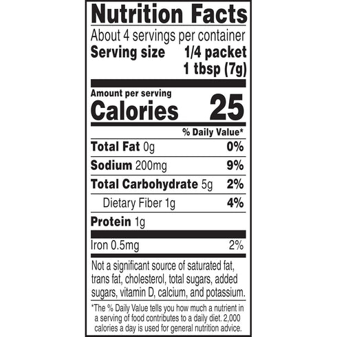 Ortega Seasoning Mix, Reduced Sodium Chili, 1 Ounce (Pack of 12)...